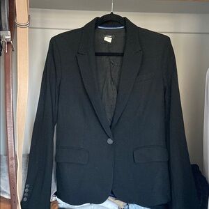 J. Crew Black Blazer Classic Suit Jacket